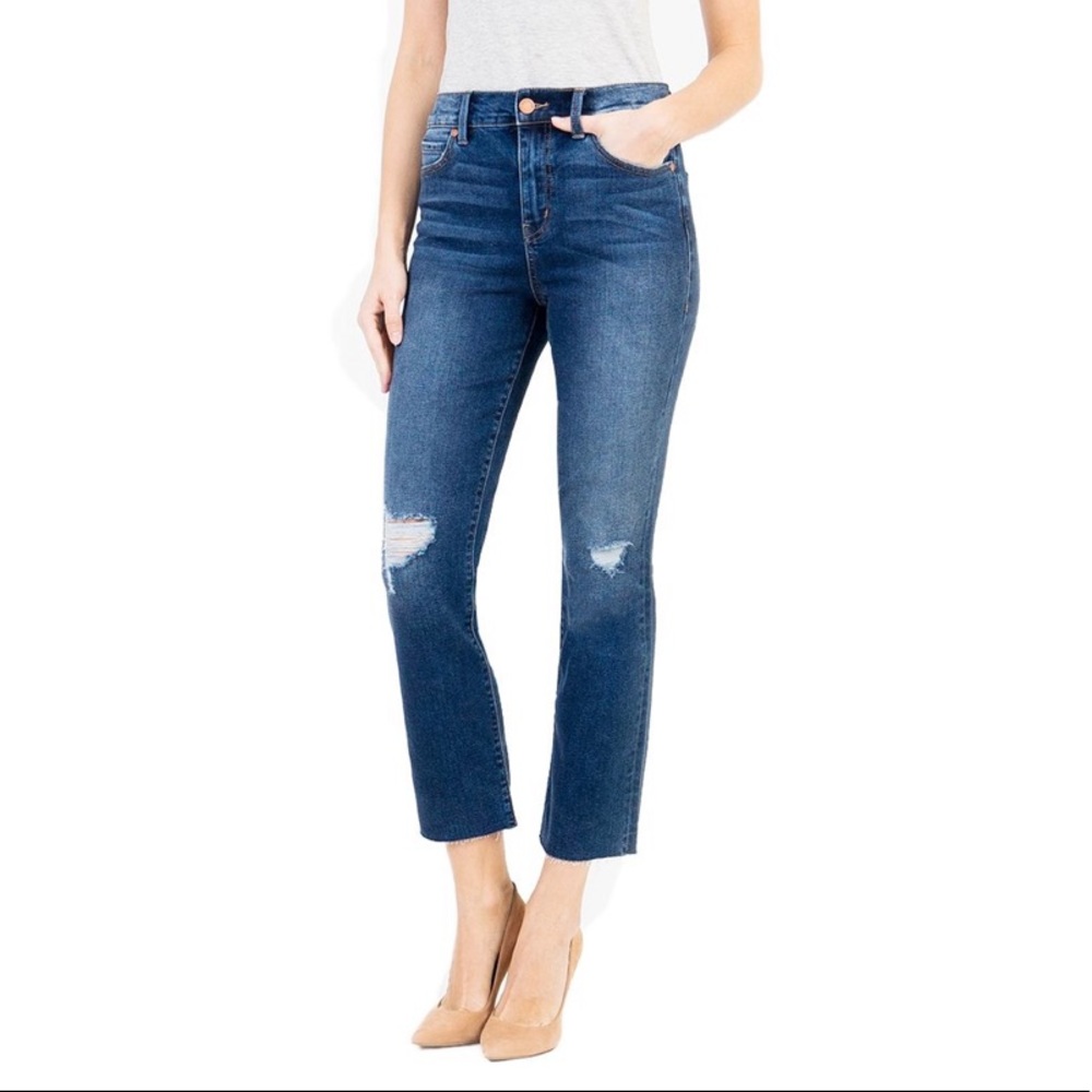 Level 99 - 11” high rise straight leg jeans